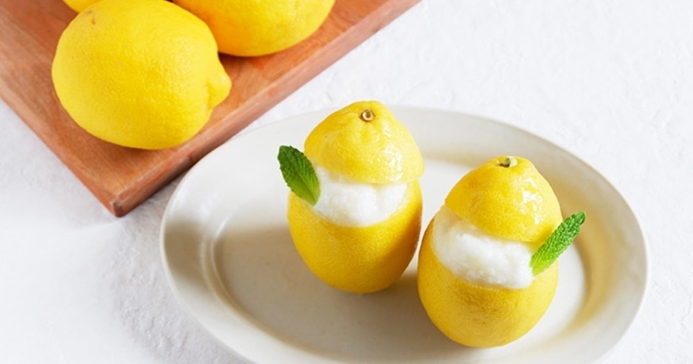「まるごとレモンのシャーベット」レシピ